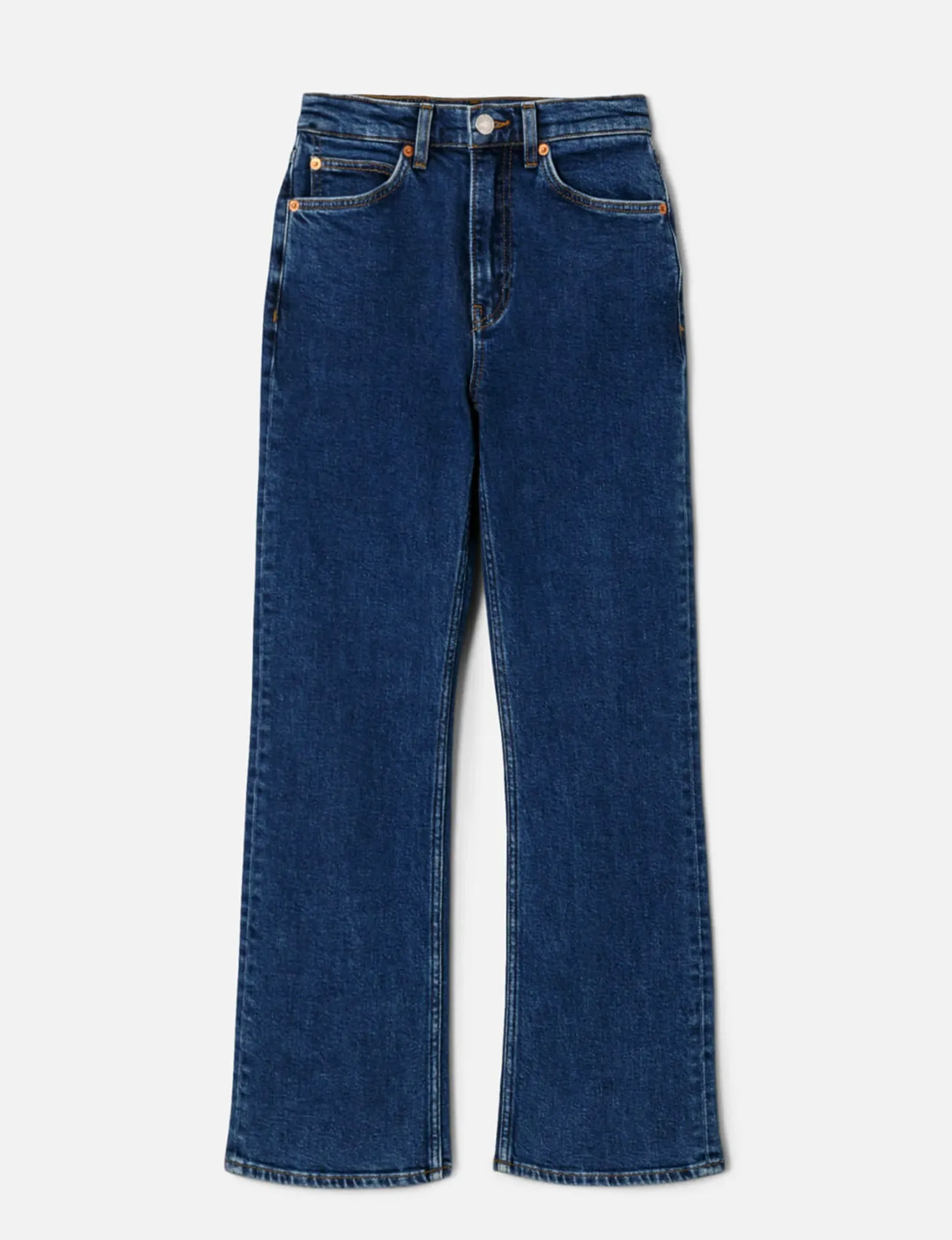 70s Crop Bootcut, Faded Rider