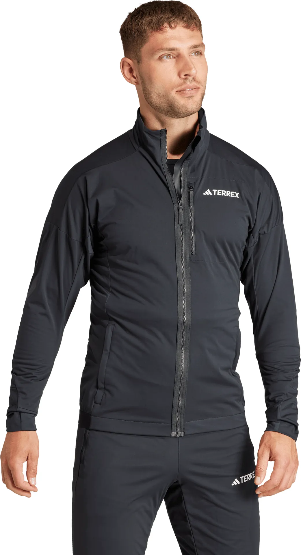 Adidas Men&#x27;s Terrex Xperior Cross-Country Ski Soft Shell Jacket Black | Buy Adidas Men&#x27;s Terrex Xperior Cross-Country Ski Soft Shell Jacket Black here | Outnorth