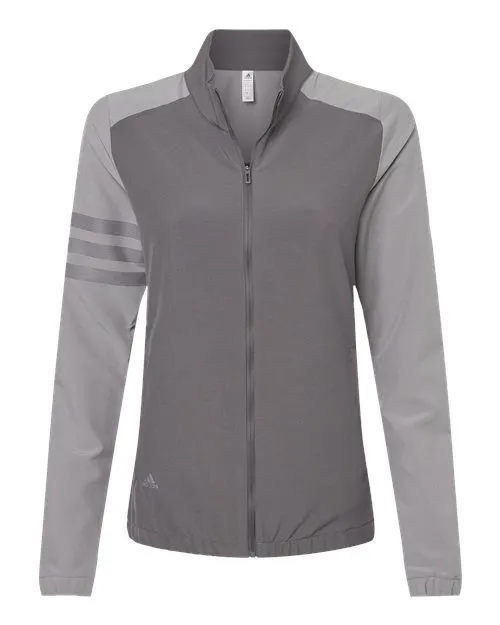 Adidas Women's 3-Stripes Full-Zip Jacket