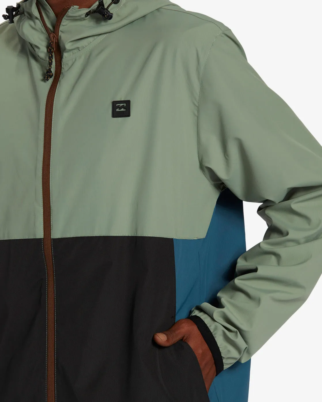 A/Div Transport Windbreaker Jacket - Sage