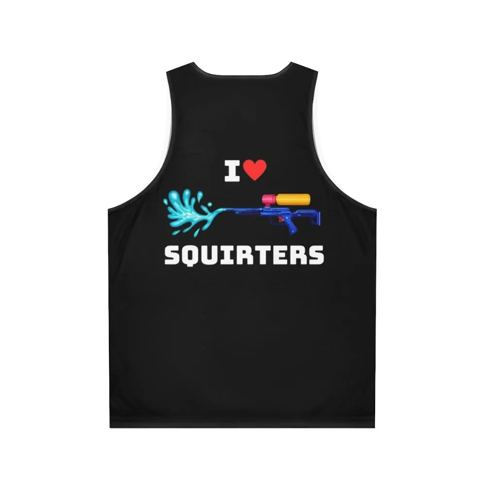 Adorable Squirrel Print Unisex Tank Top for Animal Lovers