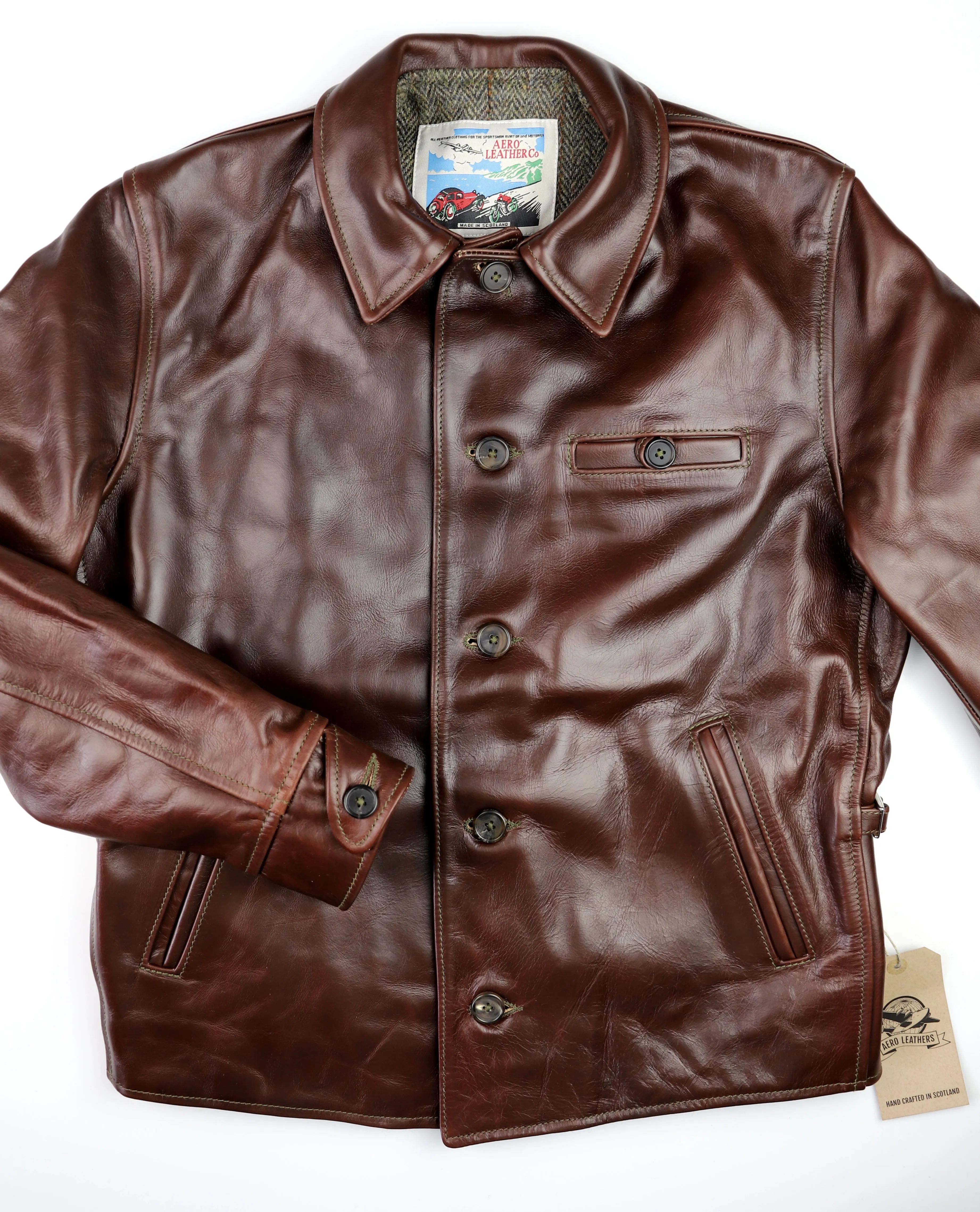 Aero Maxwell, size 40, Brown CXL Steerhide