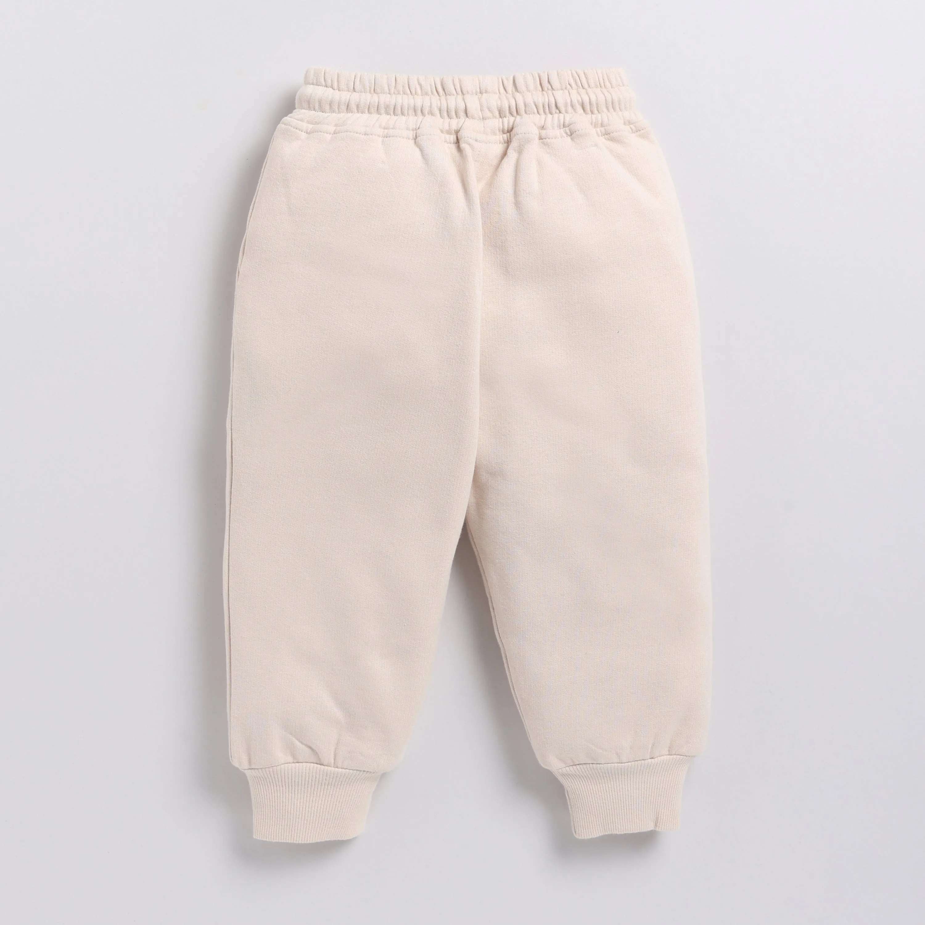 Almond Organic Fleece Relaxed Jogger