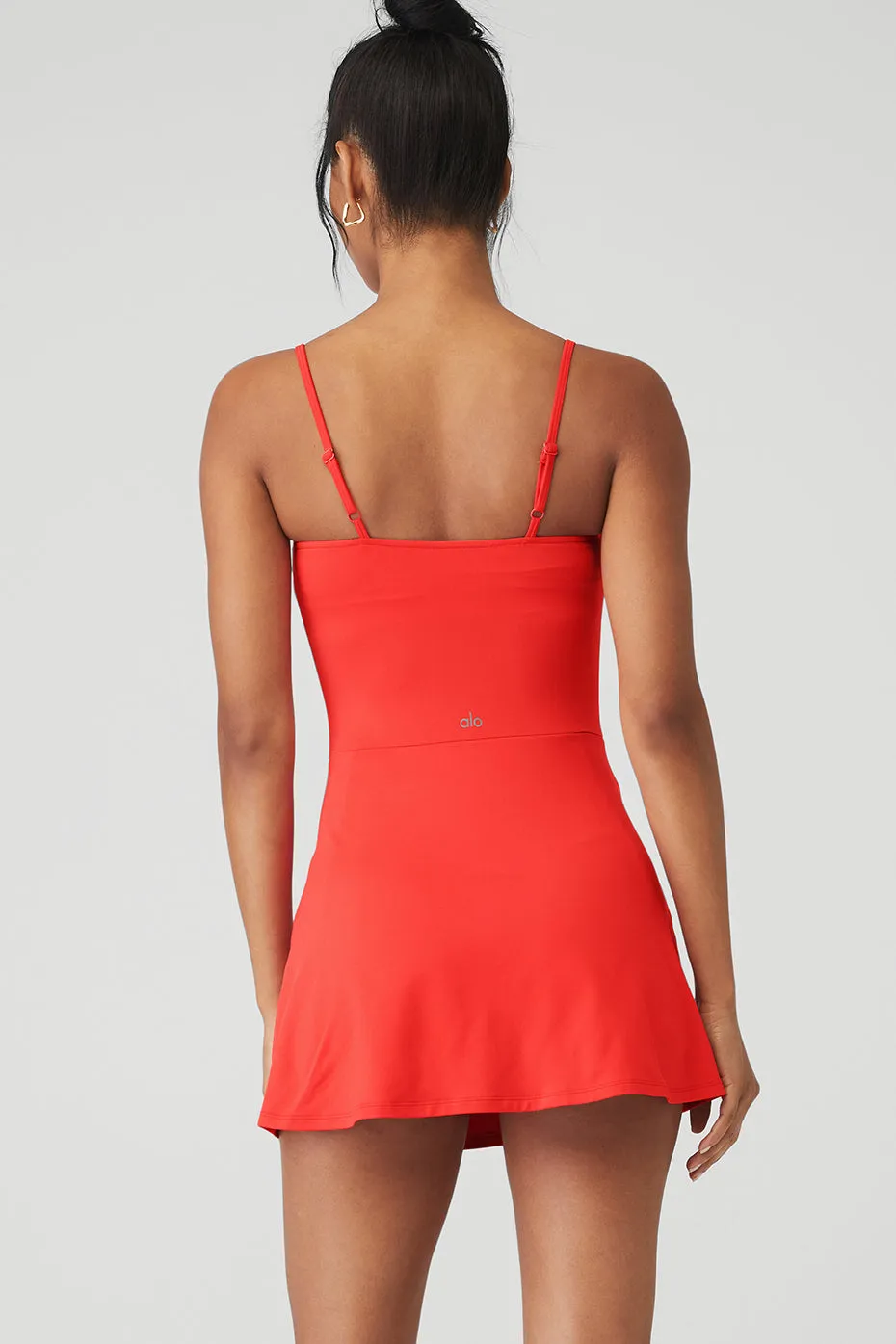 Alosoft Courtside Tennis Dress - Red Hot Summer