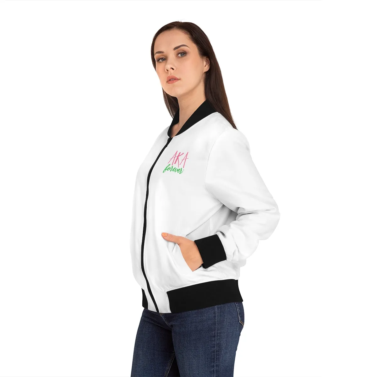 Alpha Kappa Alpha Women's Bomber Jacket