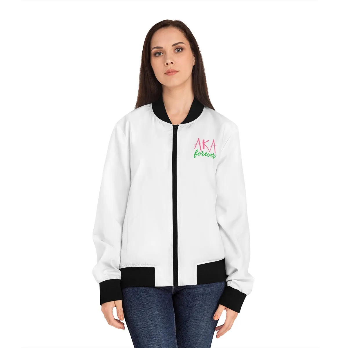 Alpha Kappa Alpha Women's Bomber Jacket