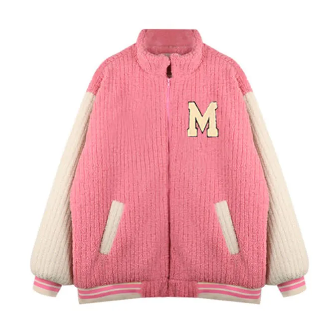 American Girl Oversized Bomber Jacket