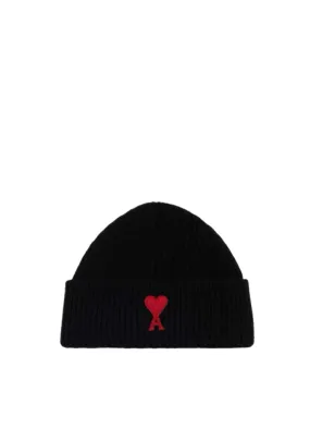 Ami Paris Ami De Coeur Beanie