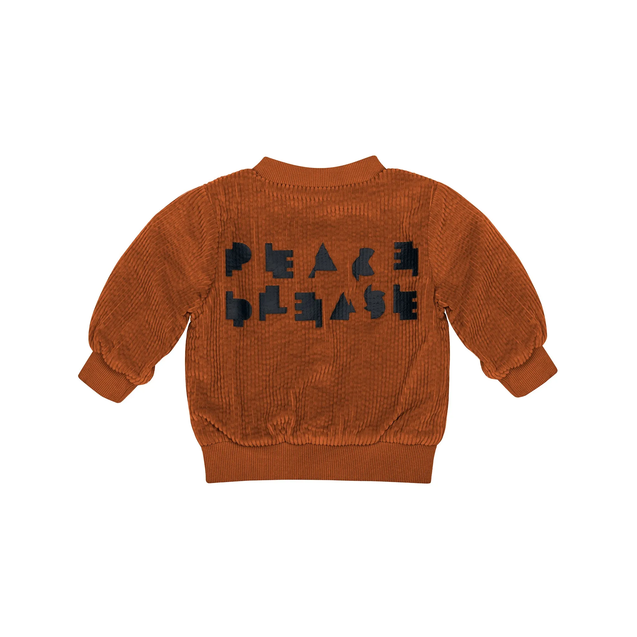 Baby Corduroy Bomber Jacket l Rust