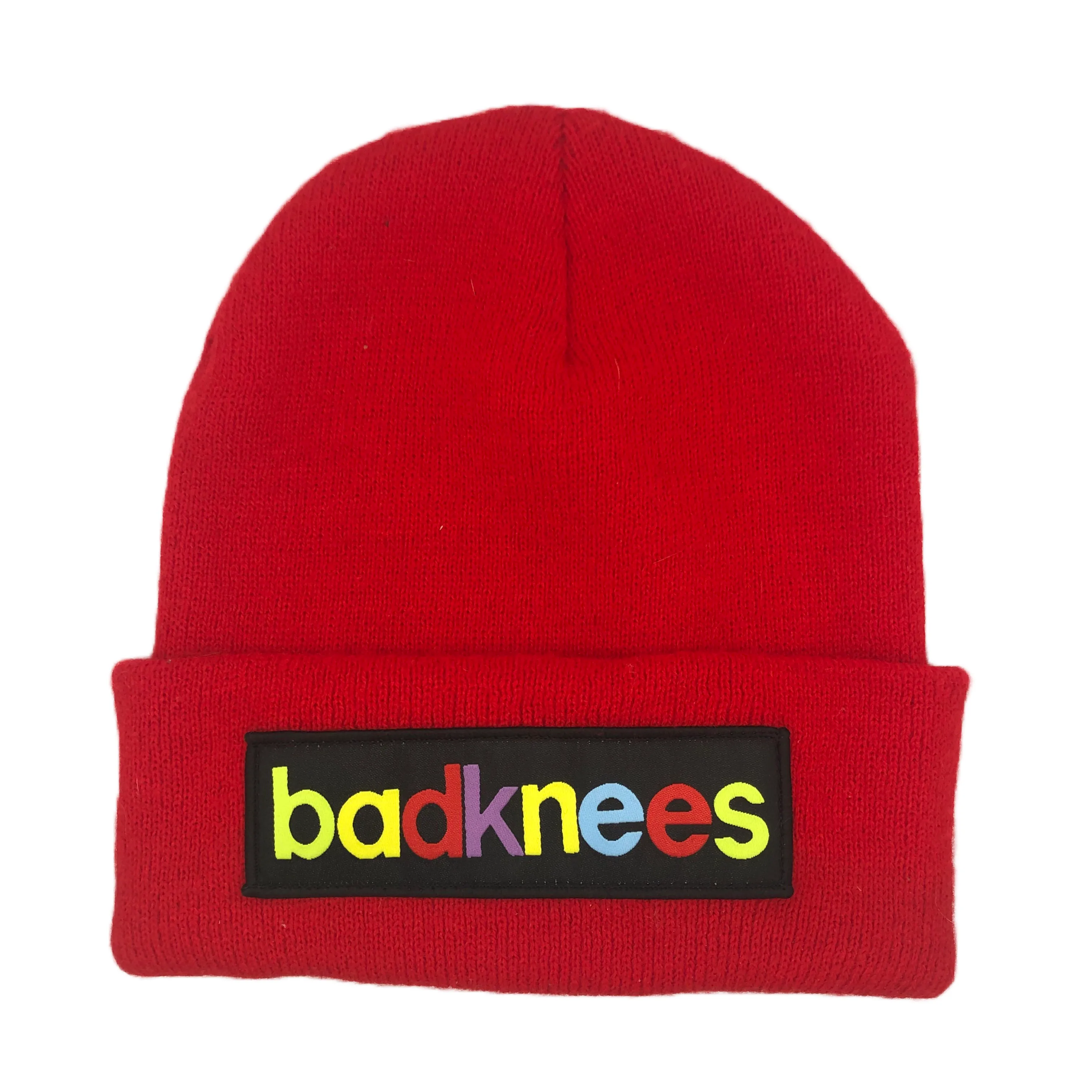 badknees Cuff Beanie - Red