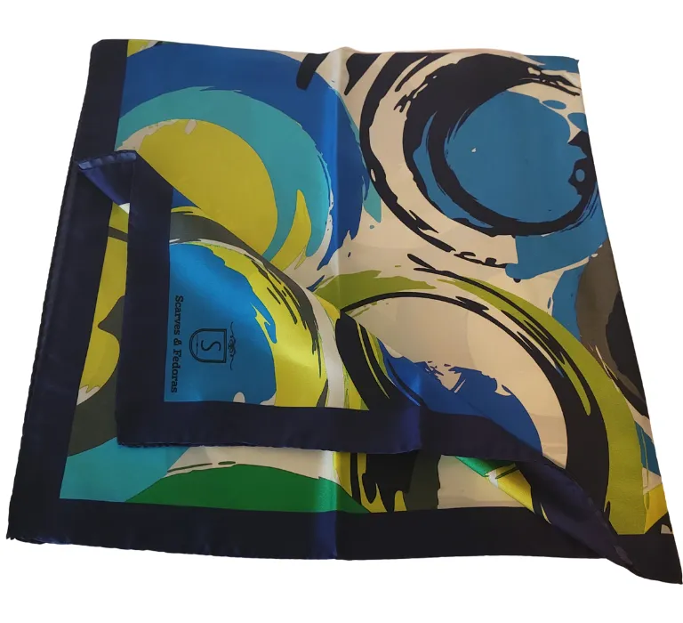 BAROCCO 100% ITALIAN SILK SCARF