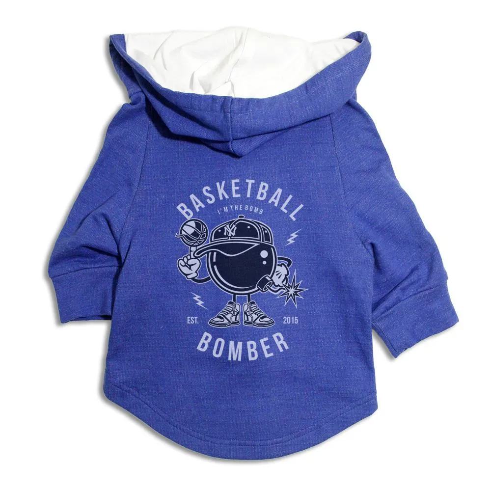 Basketball Bomber Cat Hoodie Jacket