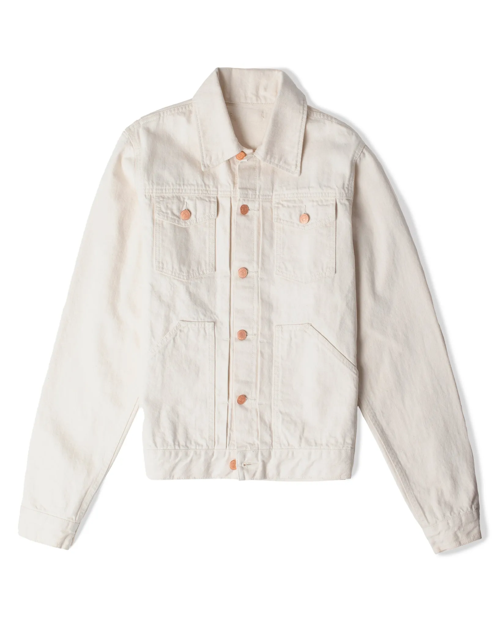 BIRCH DENIM JACKET - ECRU RINSE