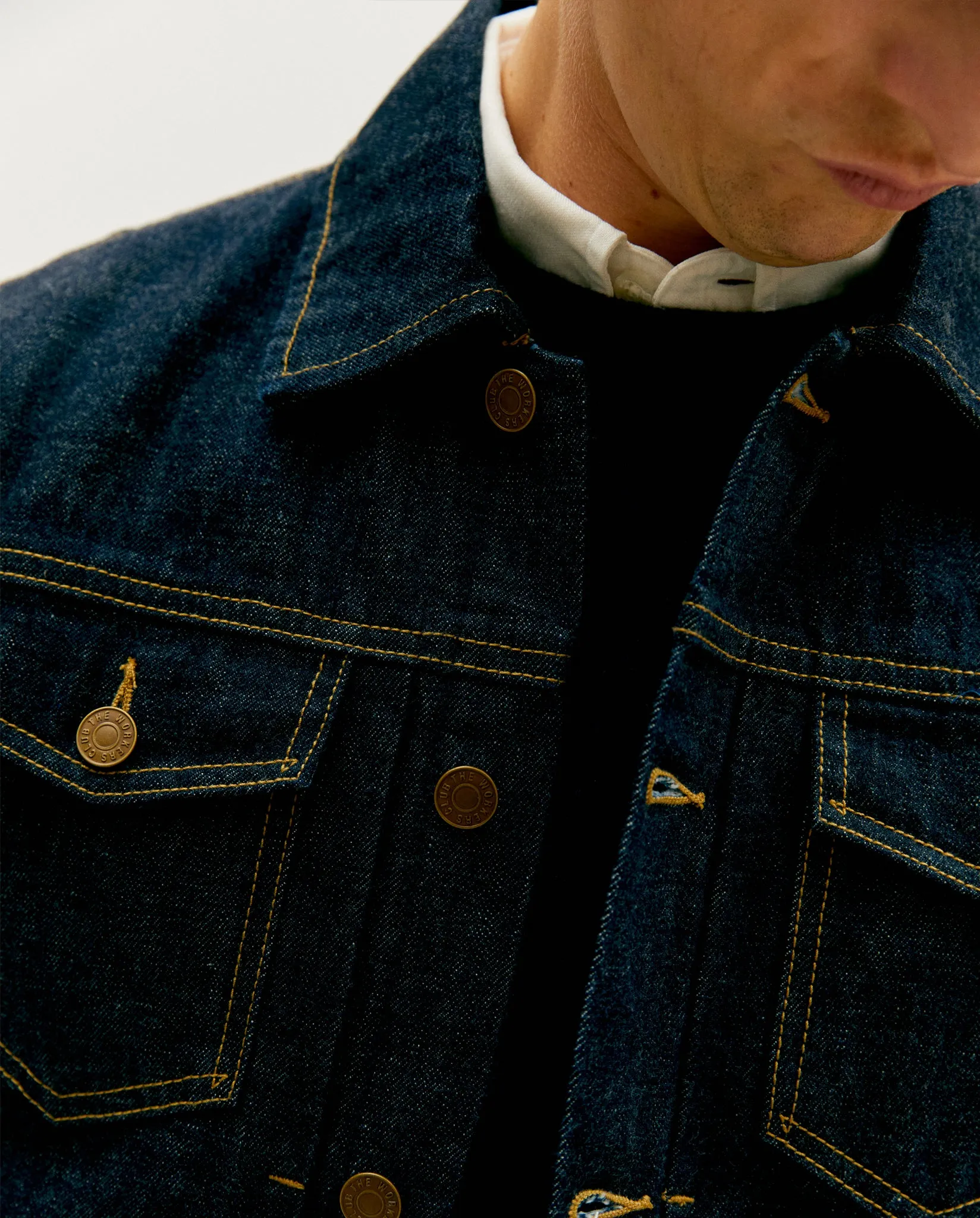 BIRCH DENIM JACKET - INDIGO RINSE