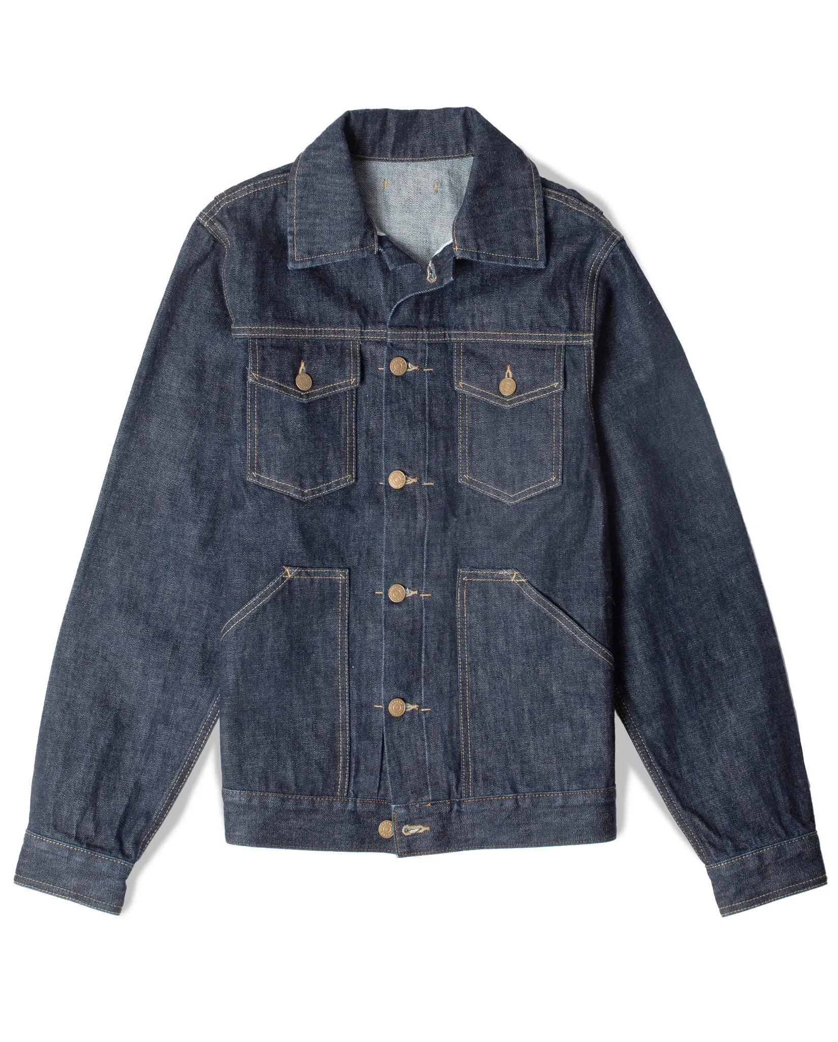 BIRCH DENIM JACKET - INDIGO RINSE