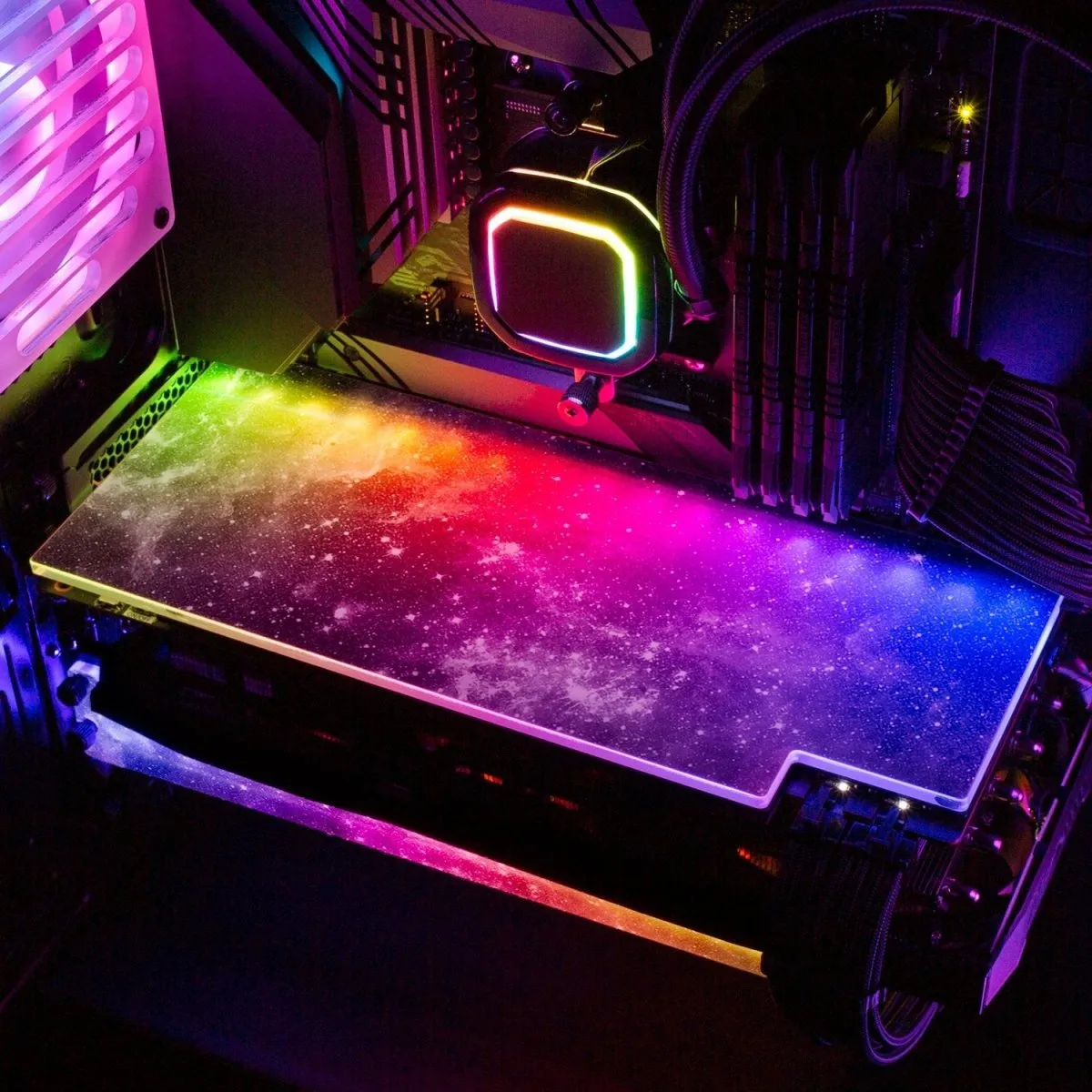 Black Space RGB GPU Backplate