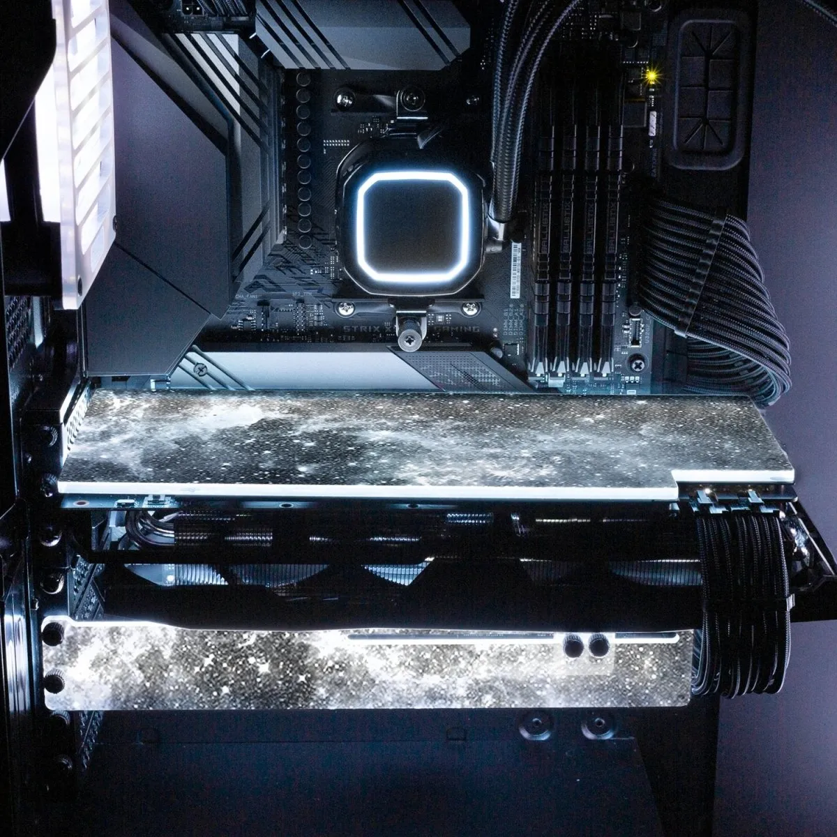 Black Space RGB GPU Backplate