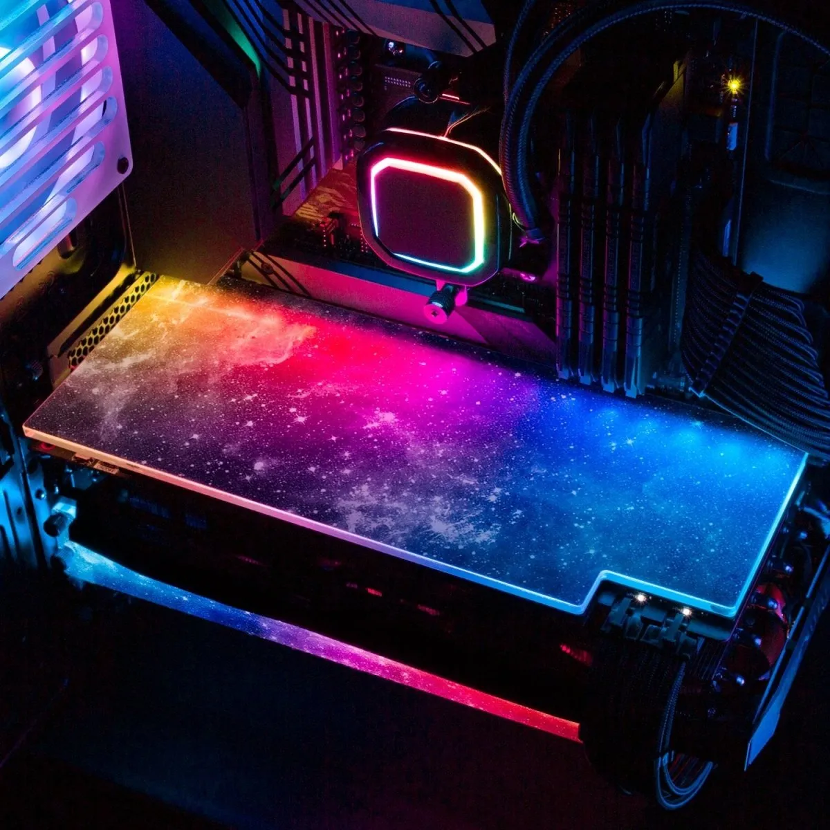 Black Space RGB GPU Backplate