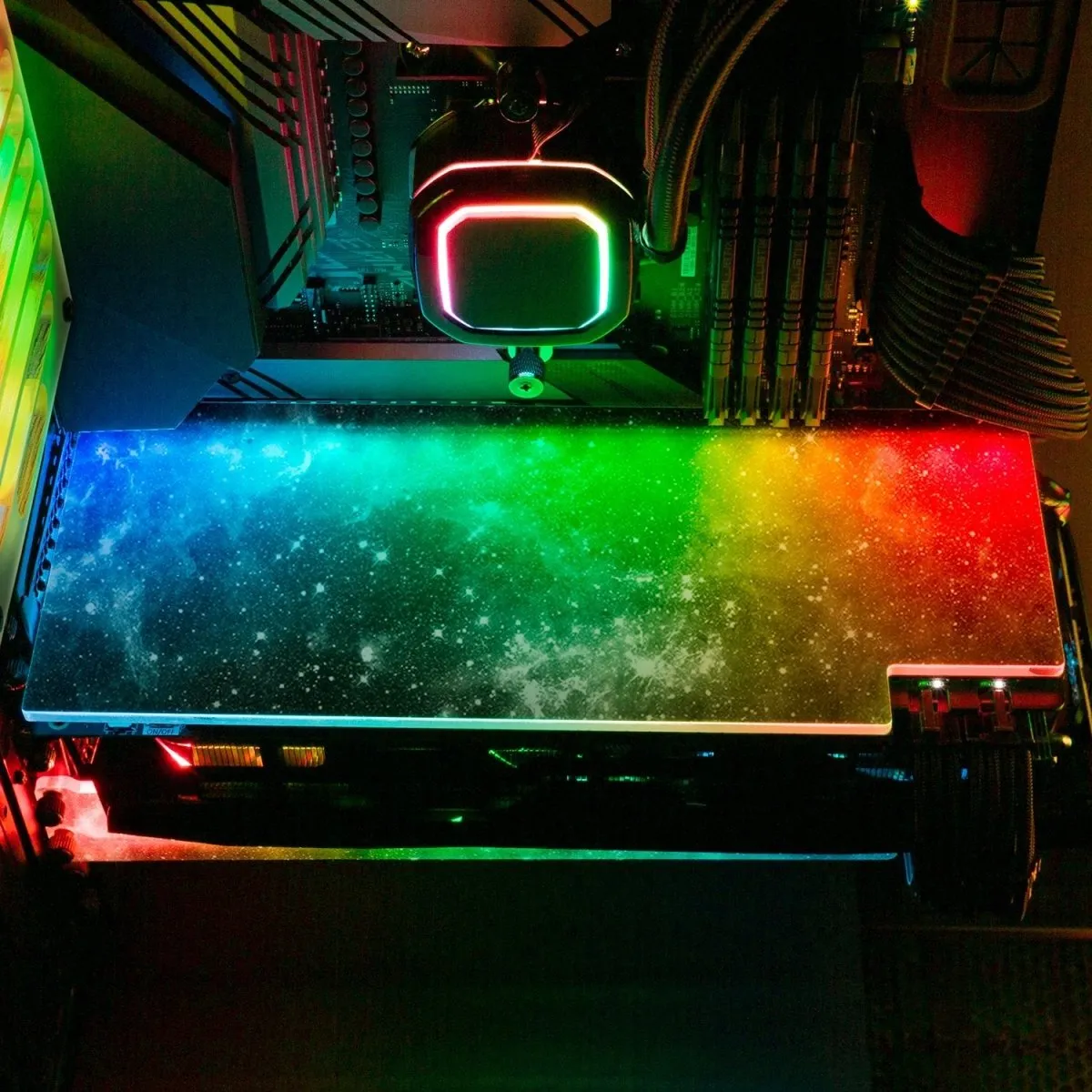 Black Space RGB GPU Backplate