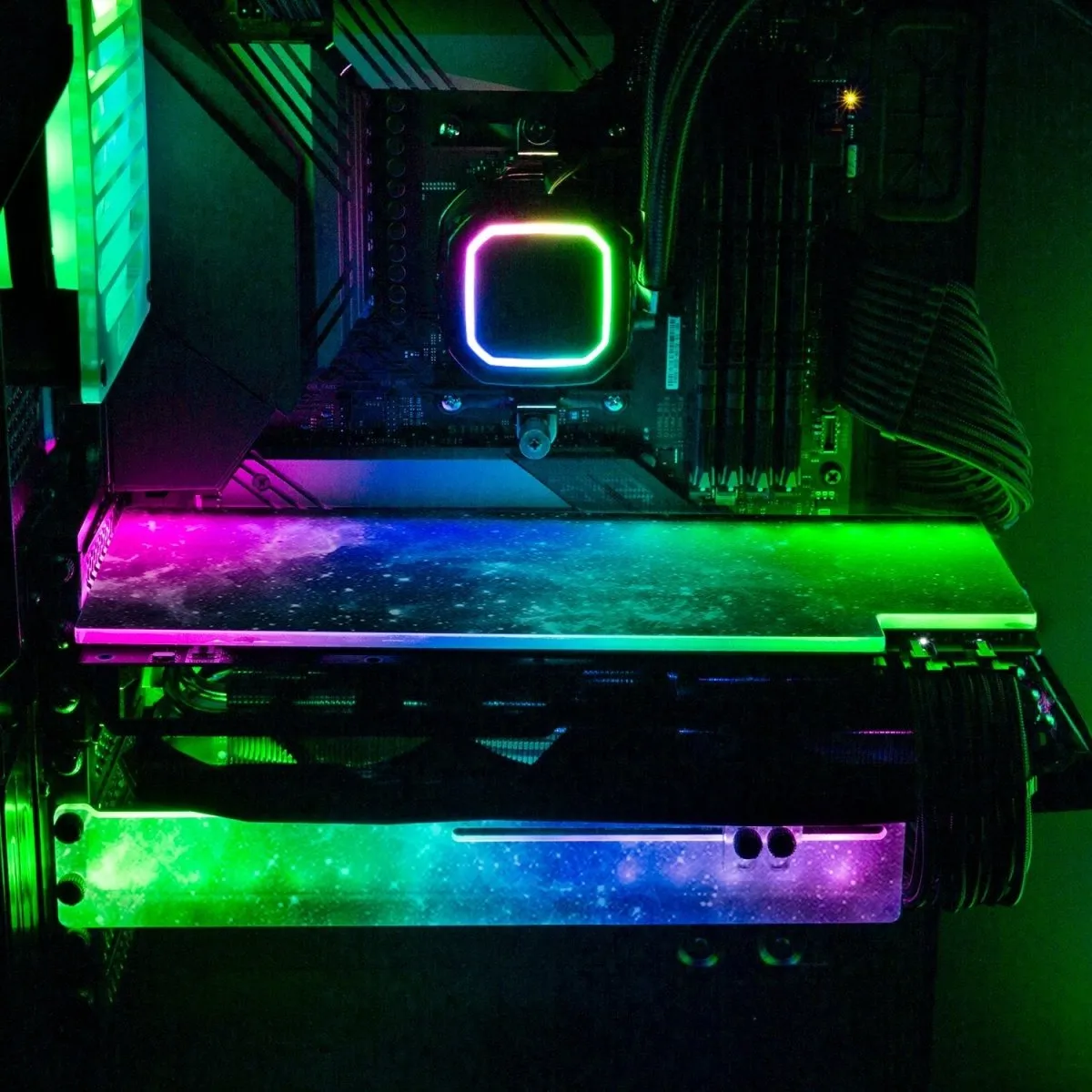 Black Space RGB GPU Backplate