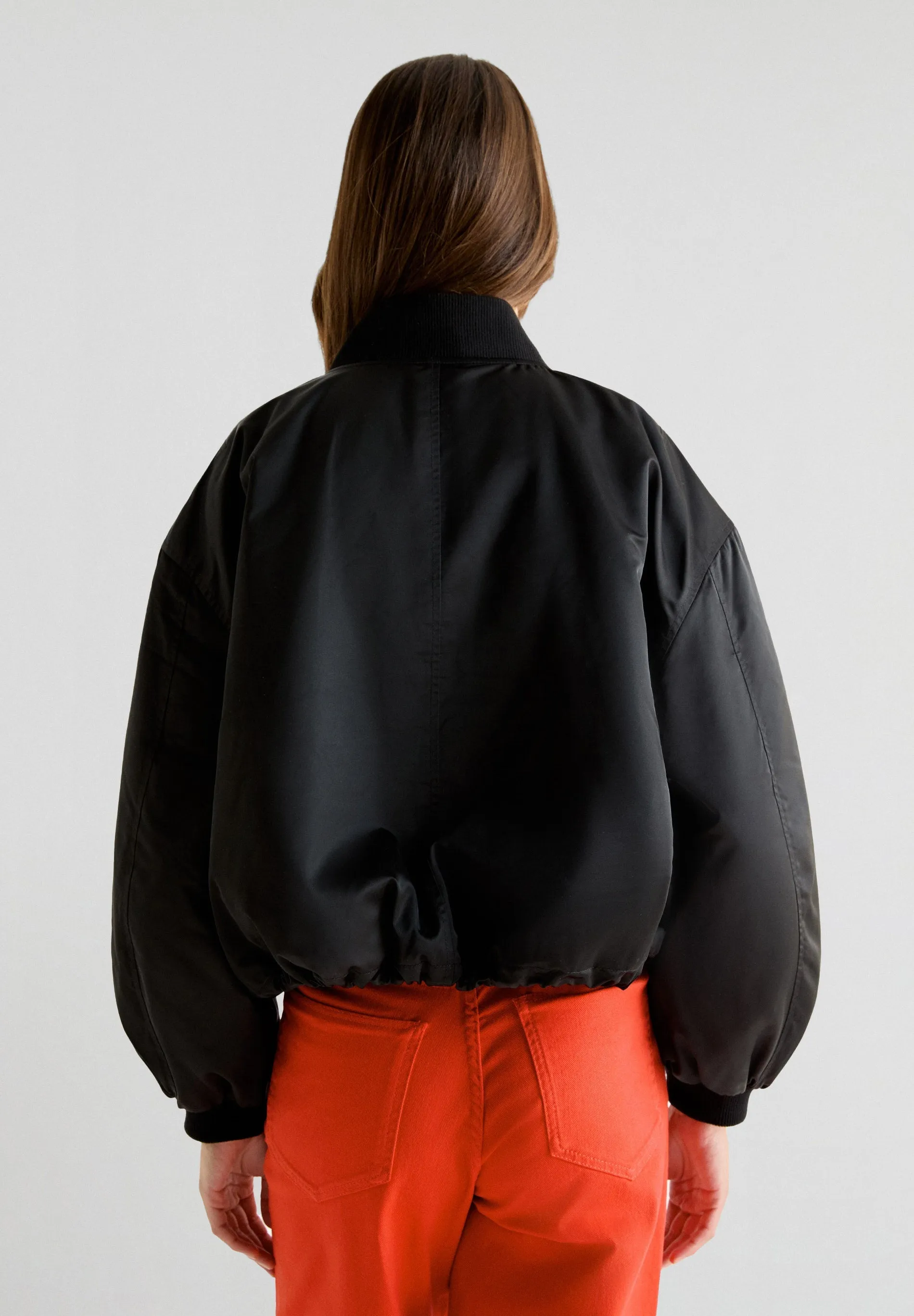 BOMBER COLLAR JACKET