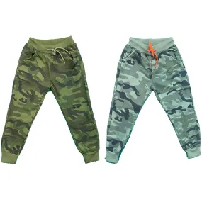 Boys Kids Camo Camouflage Jogging Sports Tracksuit Bottoms Joggers Fashion