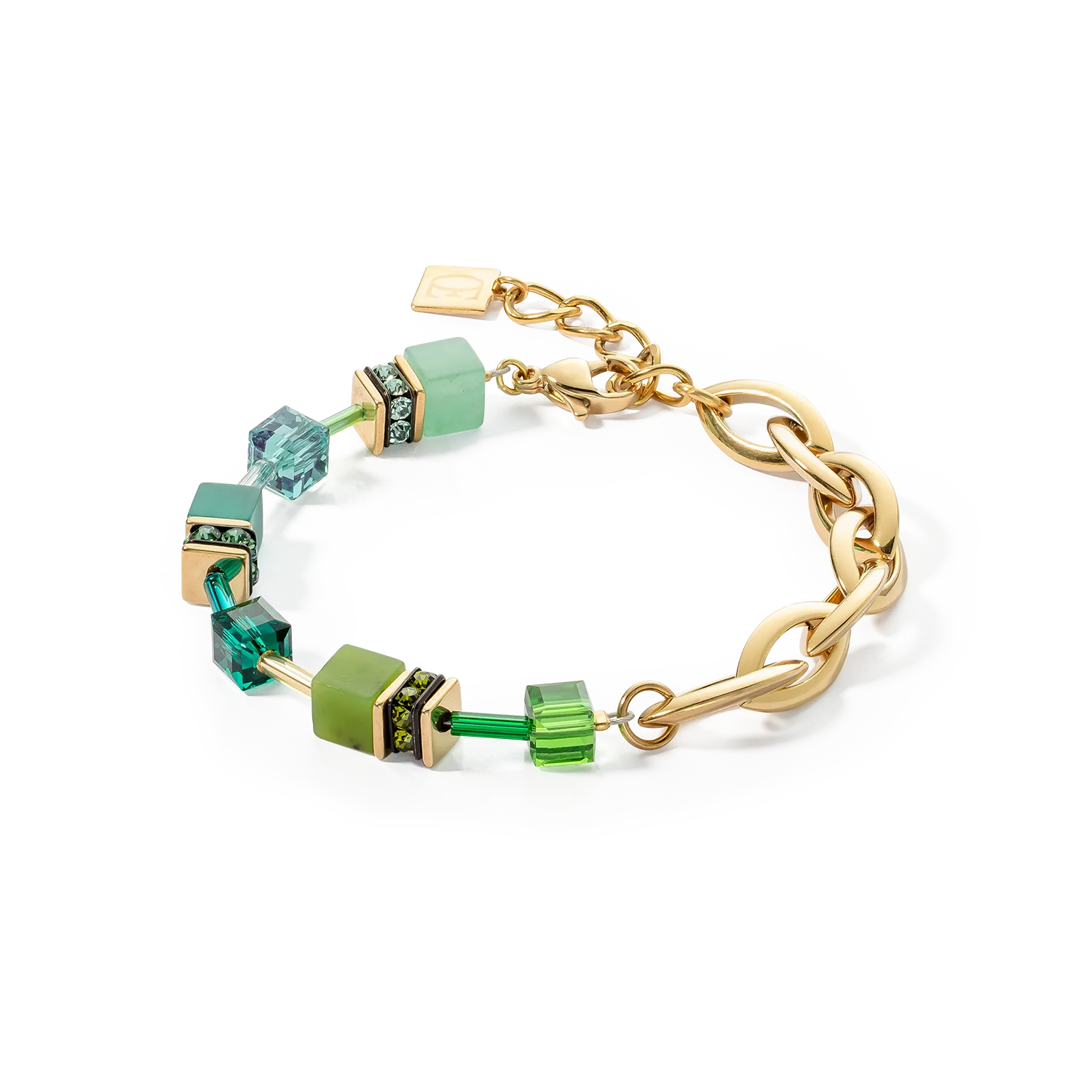 Bracelet Festive Layer green