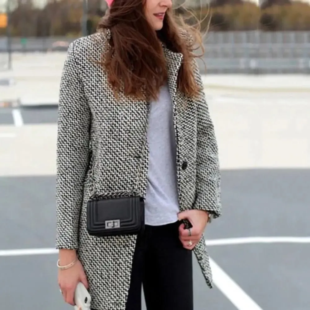 BRITTANY - LONG WOOL JACKET COAT