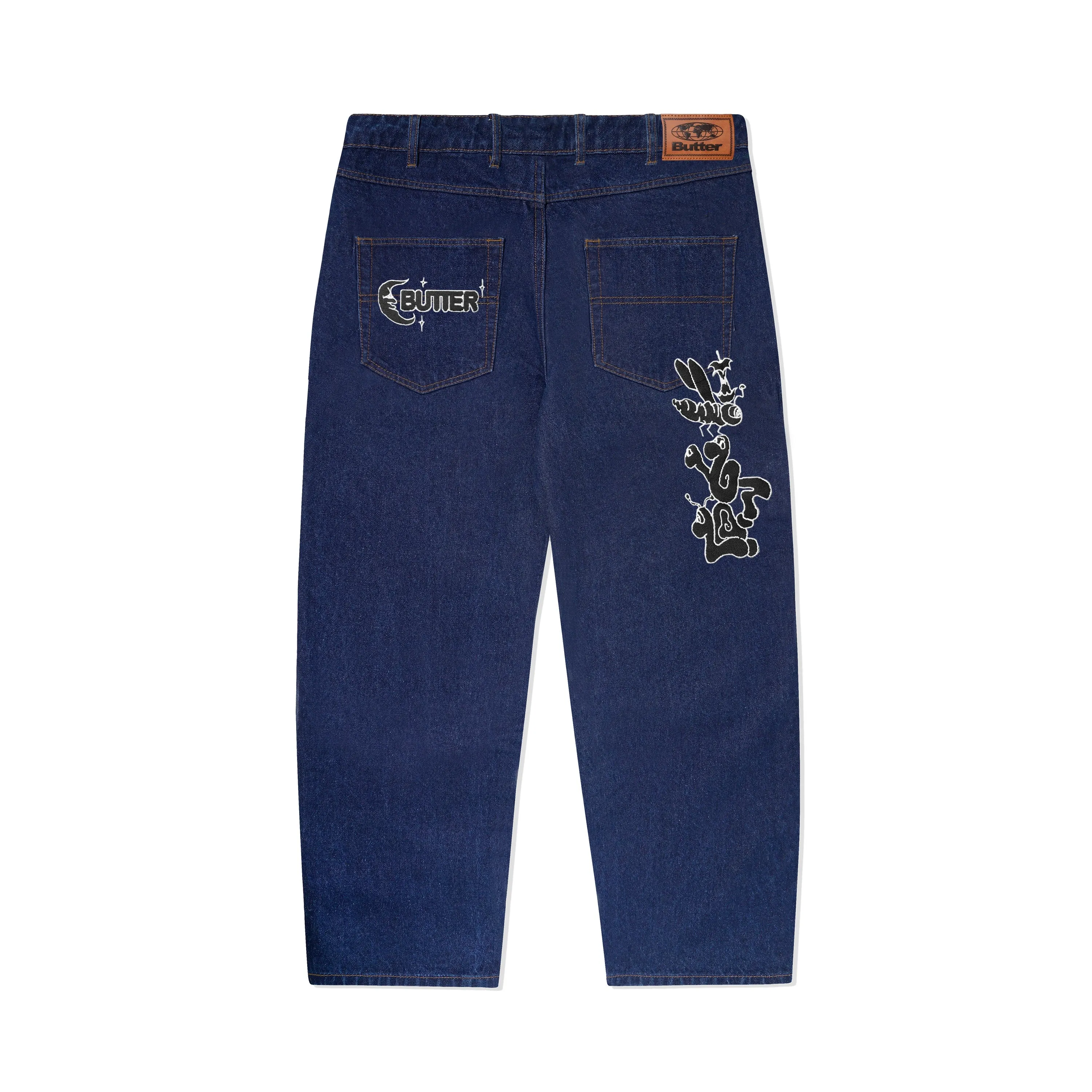 Butter Goods Critter Denim Jeans - Dark indigo