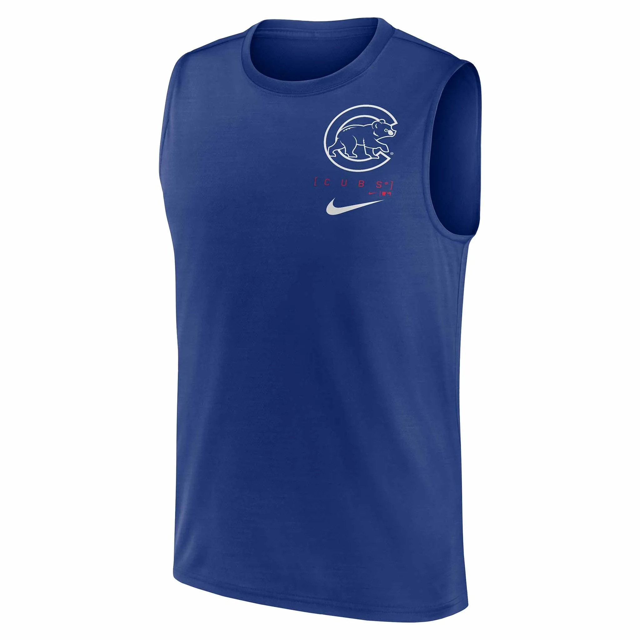 Chicago Cubs Large Muscle Logo Tank