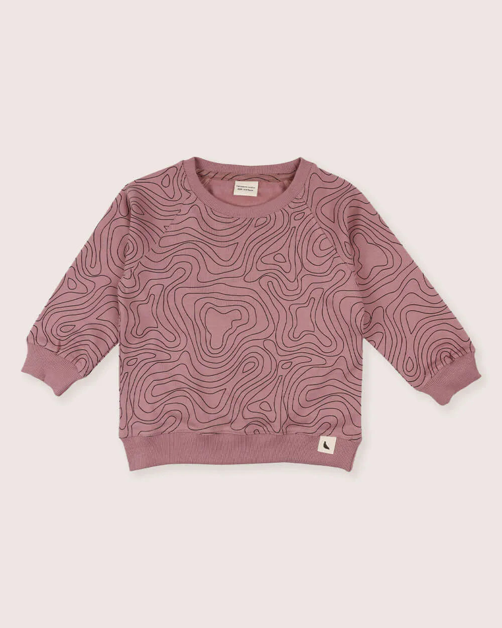 Contour Print Sweatshirt