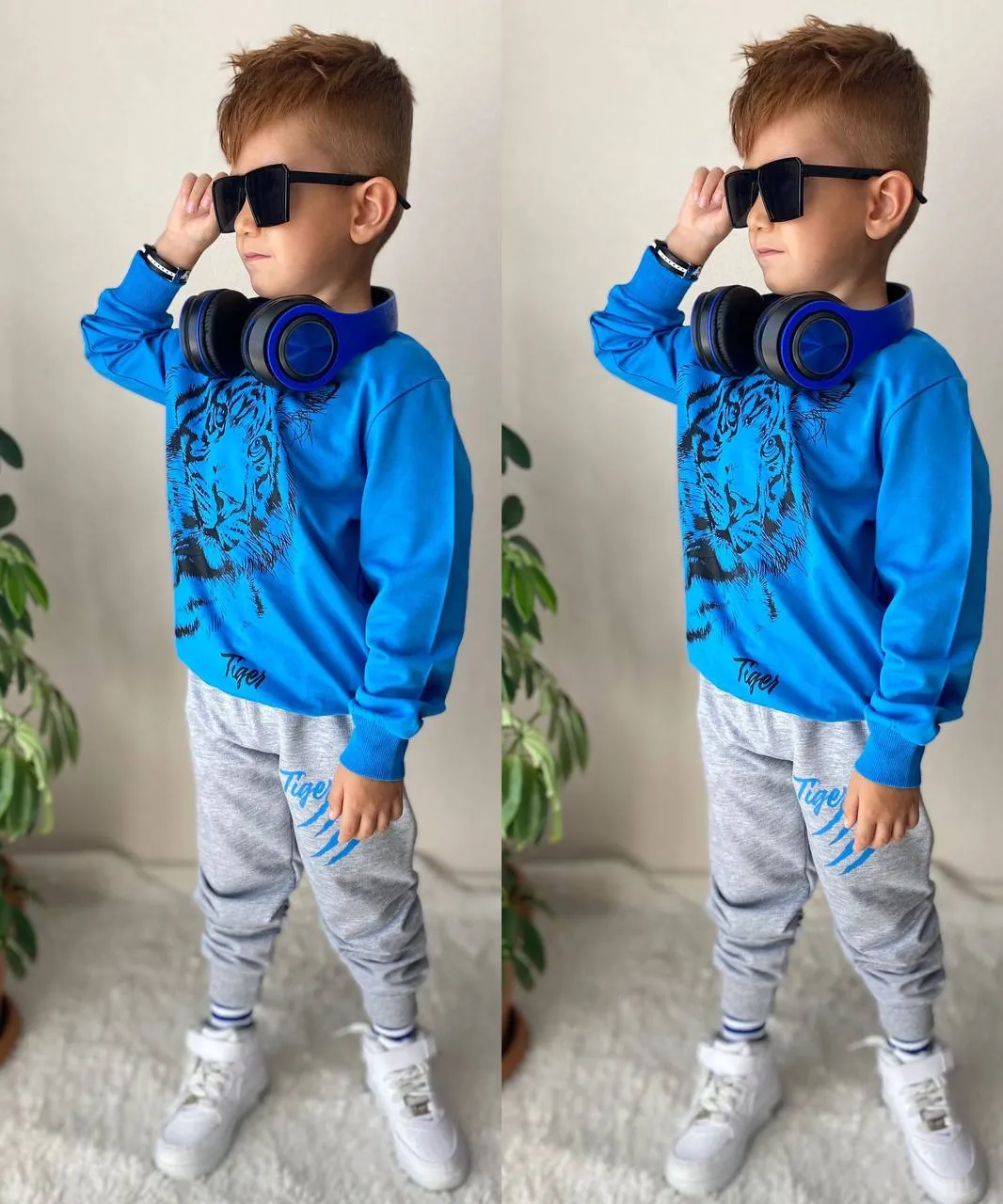 Cool Tiger Boys Joggers Set