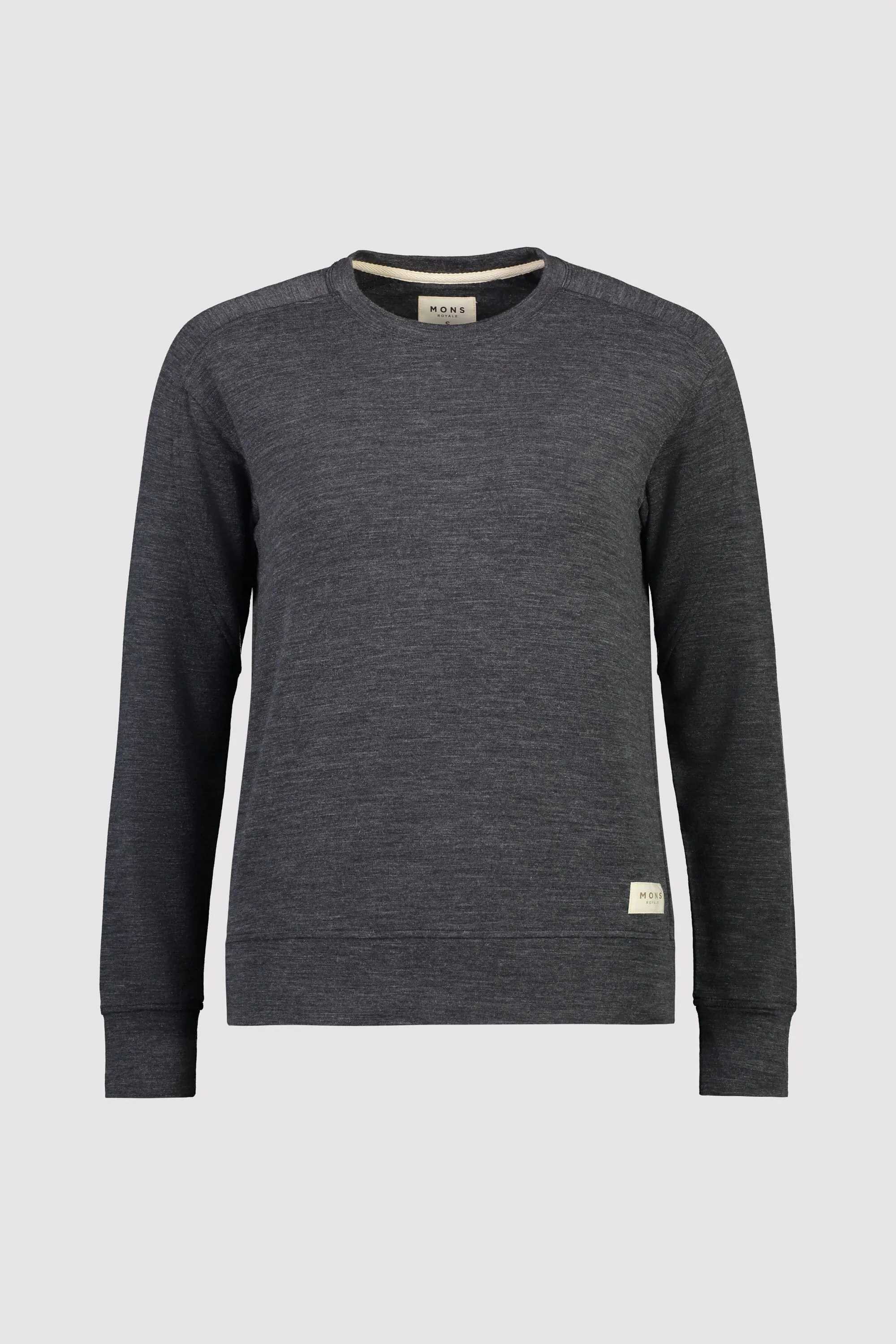 Covert Lite Merino Crew - Smoke