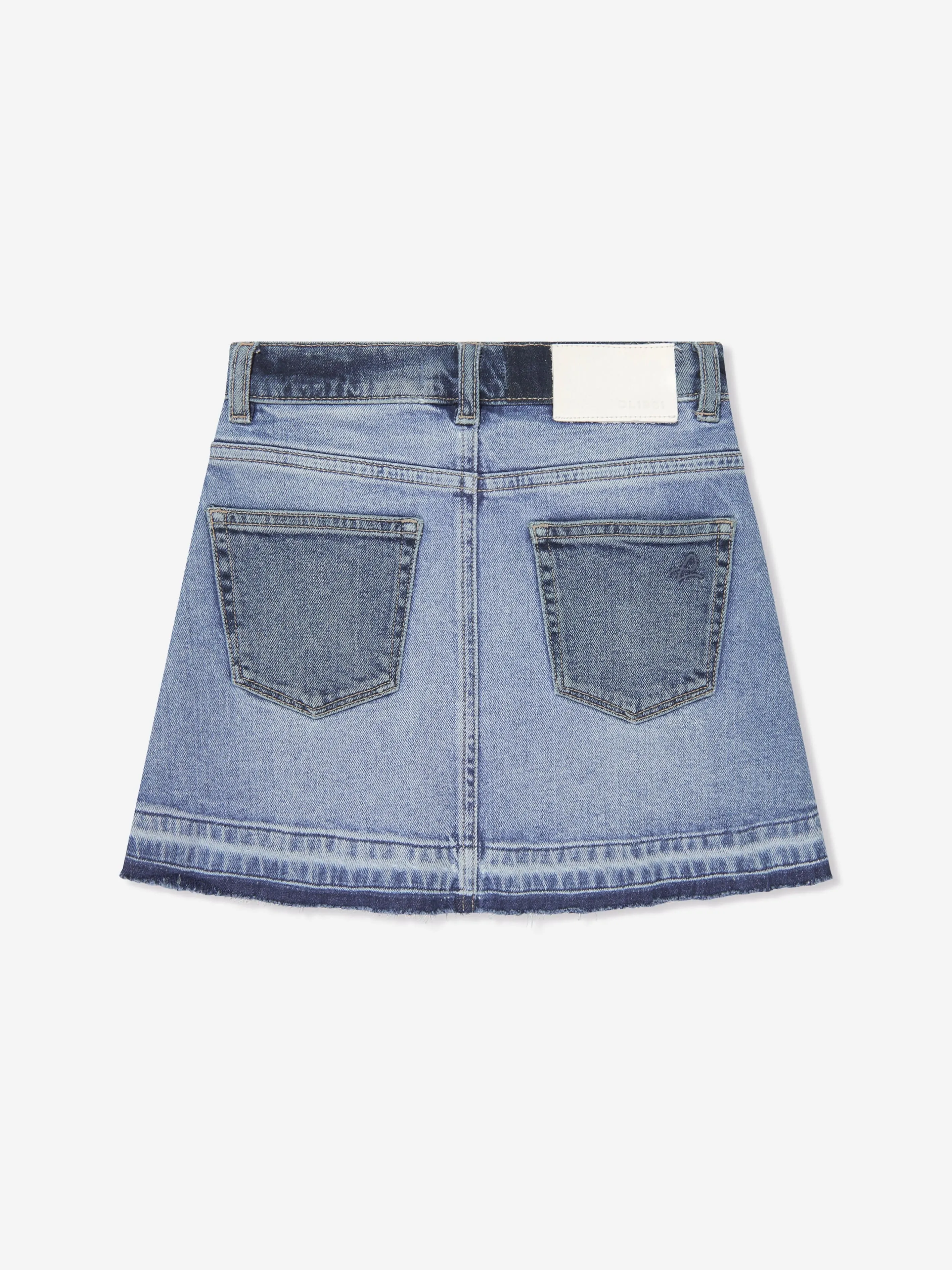 DL1961 Girls Jenny Denim Skirt in Blue