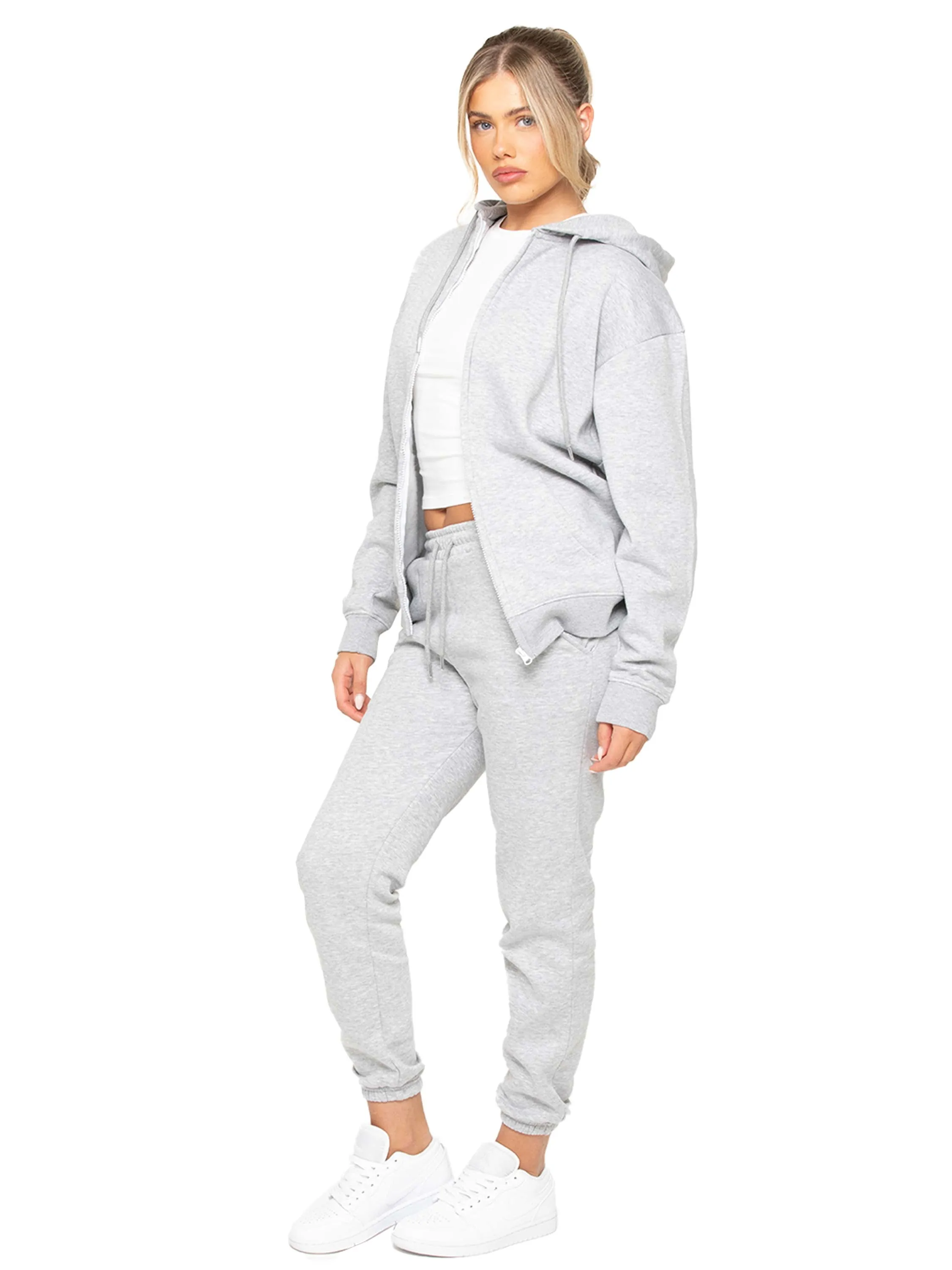 Enzo | Womens Oversized Zip Hoodie Tracksuit