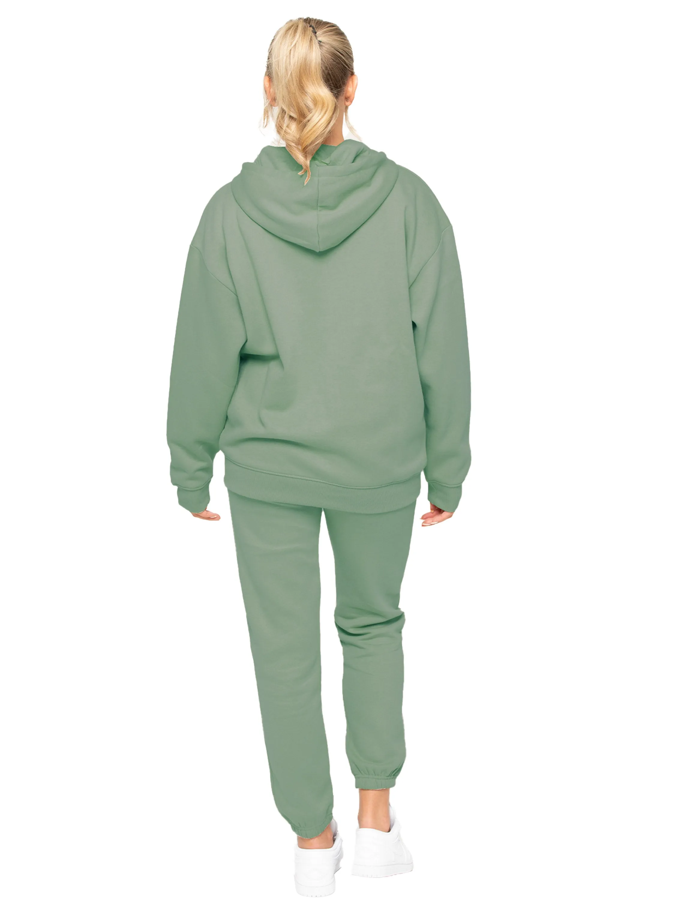 Enzo | Womens Oversized Zip Hoodie Tracksuit