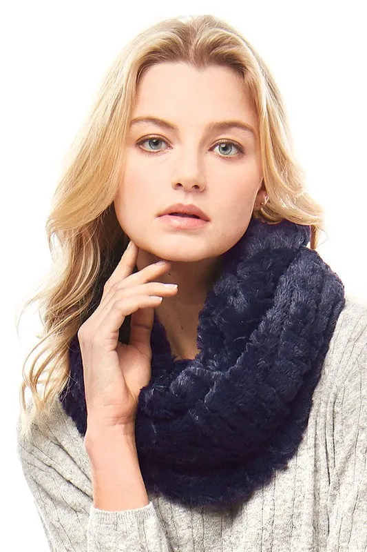 Faux Fur Infinity Scarf