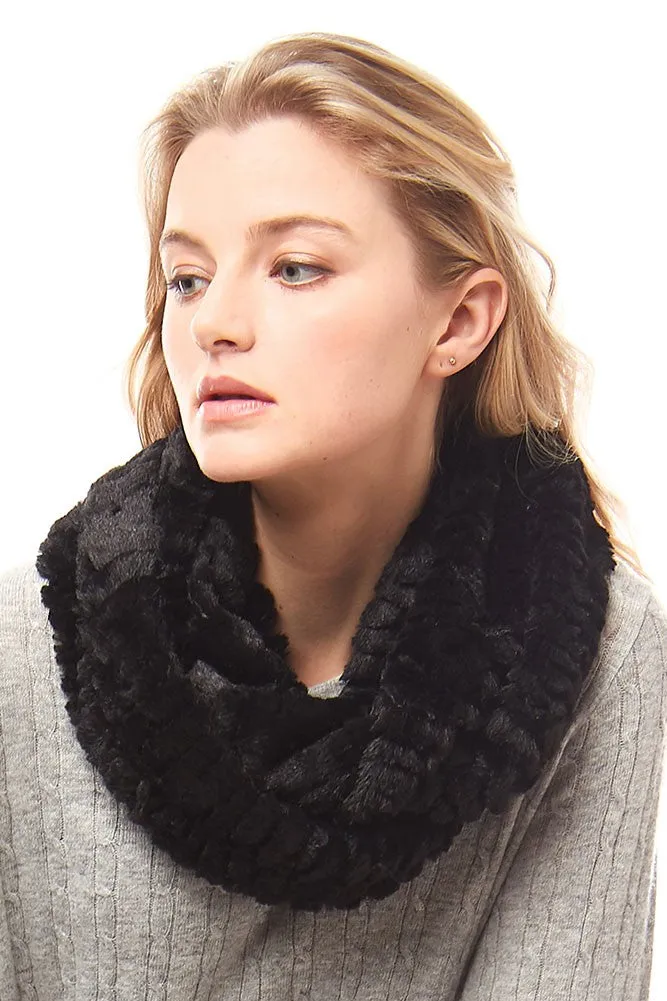 Faux Fur Infinity Scarf