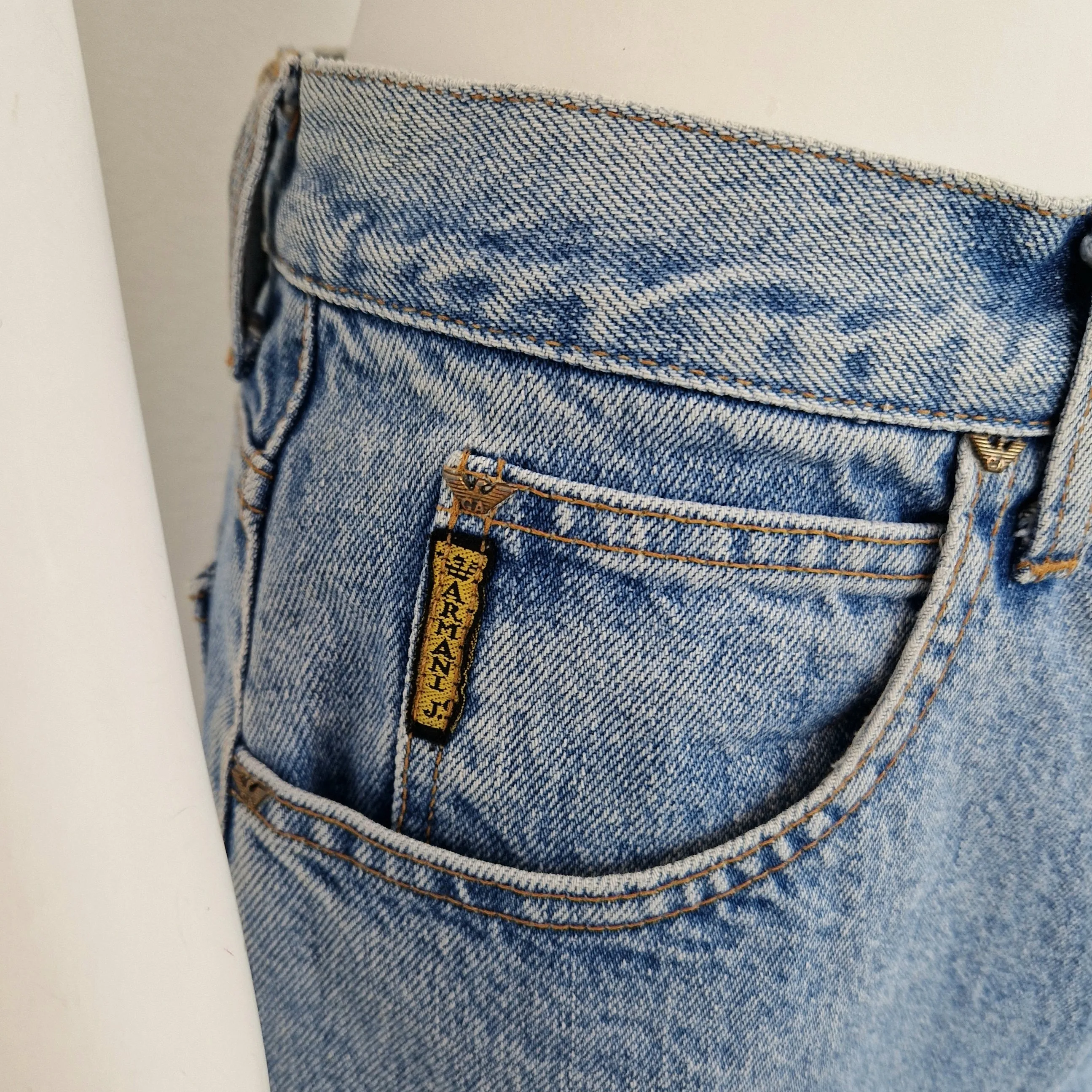 Giorgio Armani | jeans vintage lavaggio chiaro