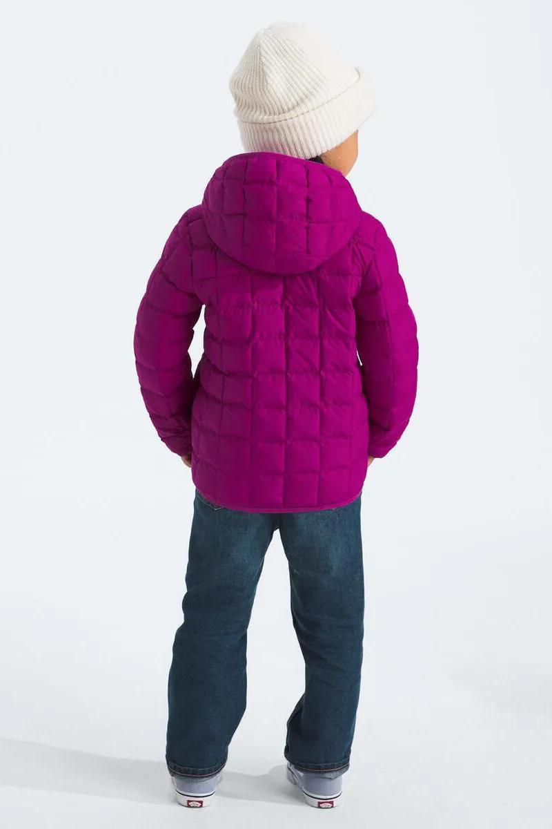 Girls Jacket North Face Reversible Thermoball Deep Mulberry