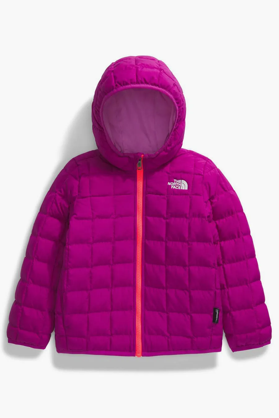 Girls Jacket North Face Reversible Thermoball Deep Mulberry