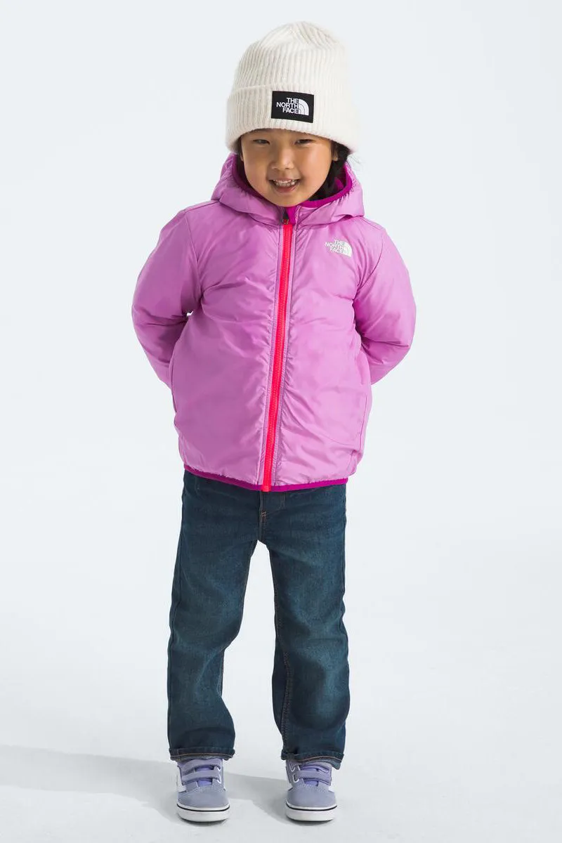 Girls Jacket North Face Reversible Thermoball Deep Mulberry