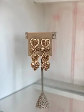 Gold Layer Heart Earring