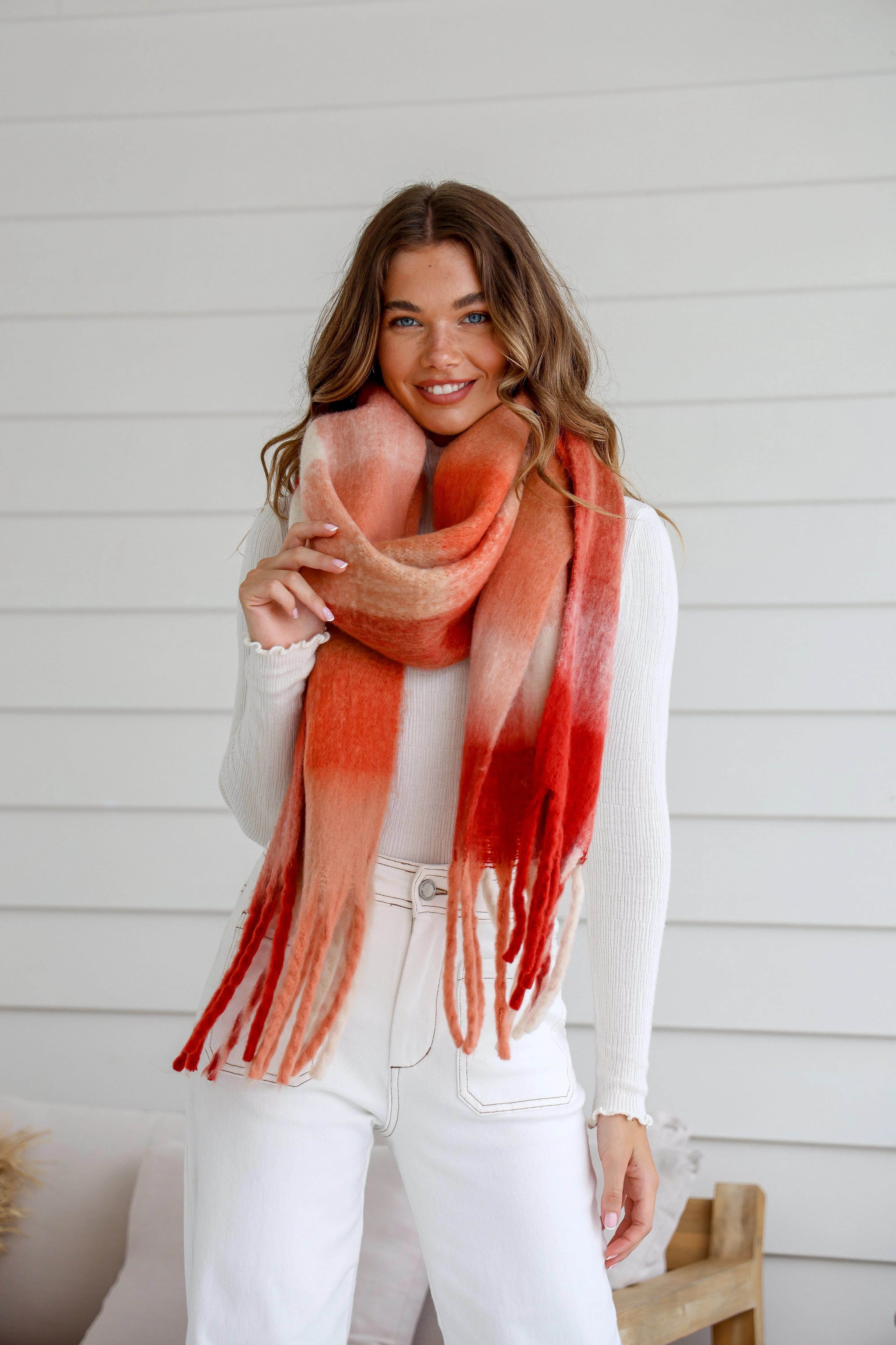 Harriet Scarf - Ombre Sunrise