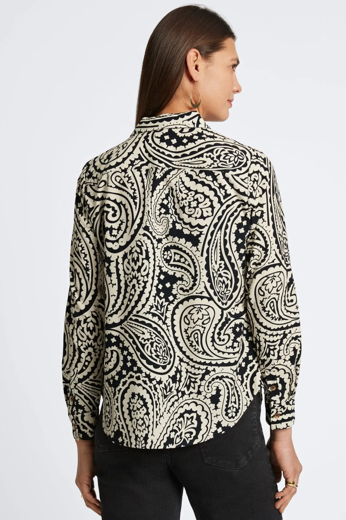 Haven Paisley Corduroy Shirt