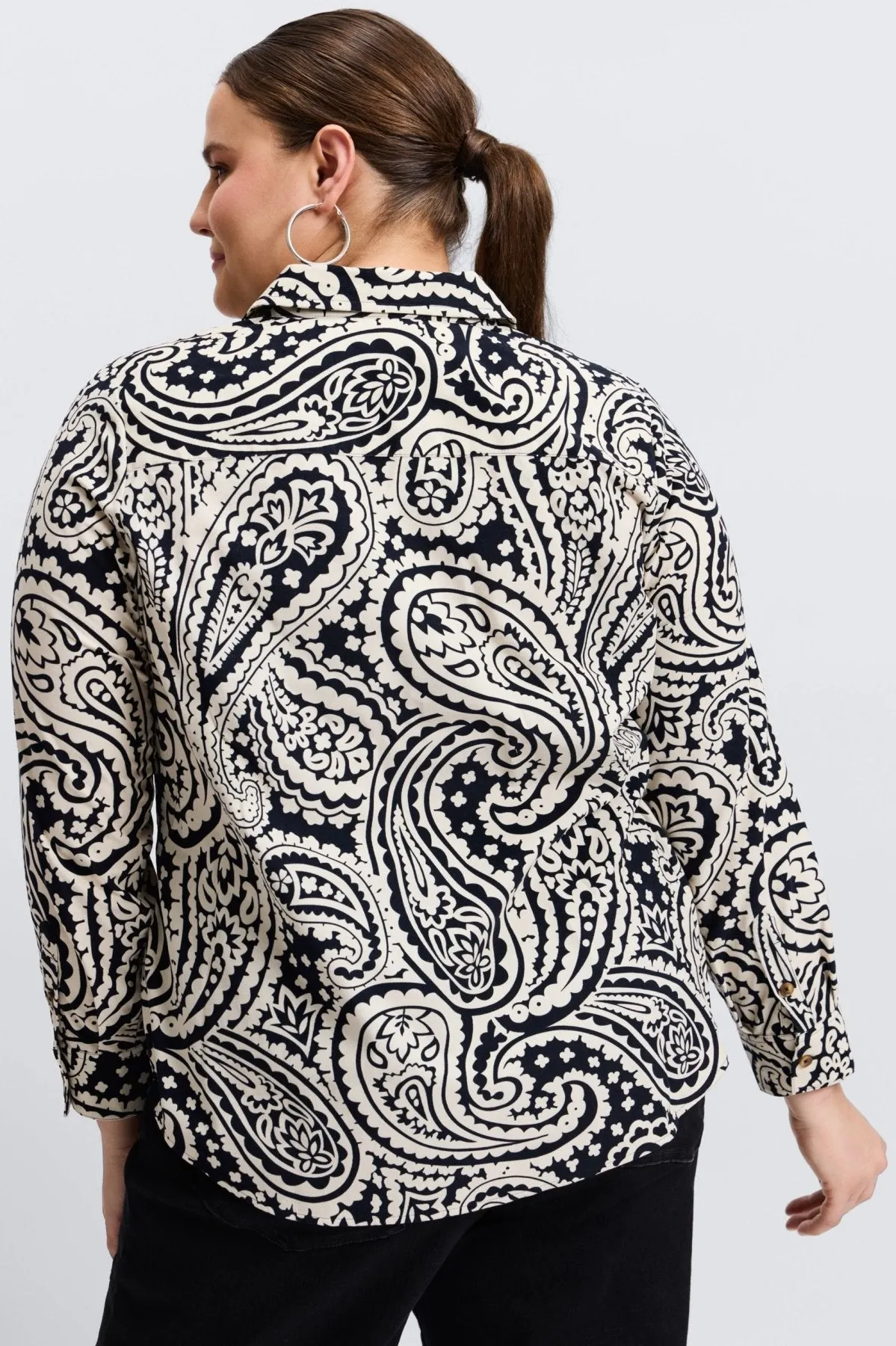 Haven Plus Paisley Corduroy Shirt