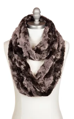 Infinity Scarf - Luxury Faux Fur in Mocha