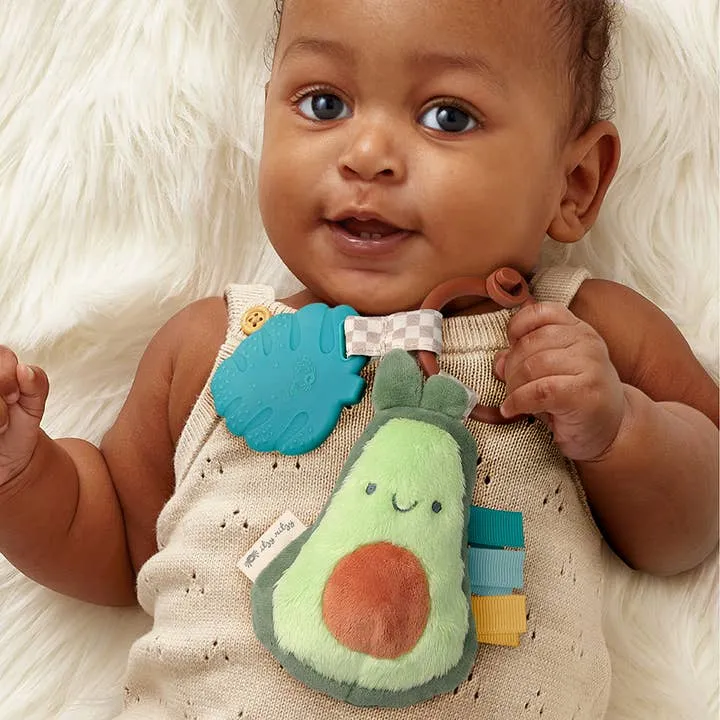 Itzy Pal™ Plush   Teether - Avocado