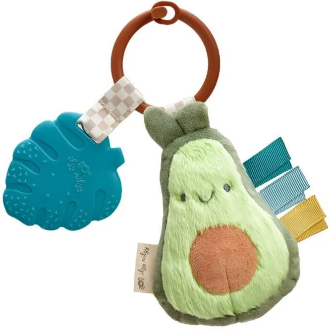 Itzy Pal™ Plush   Teether - Avocado