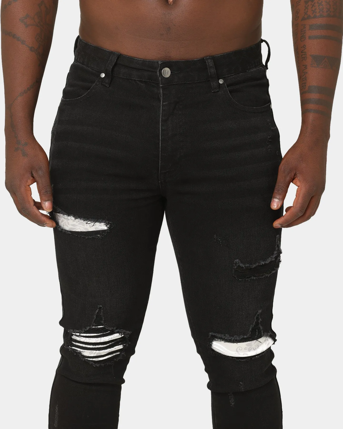 Last Kings Floridian Denim Jeans Washed Black